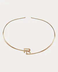 Ralph Lauren RL-Halskette aus 18K-Roségold Pink