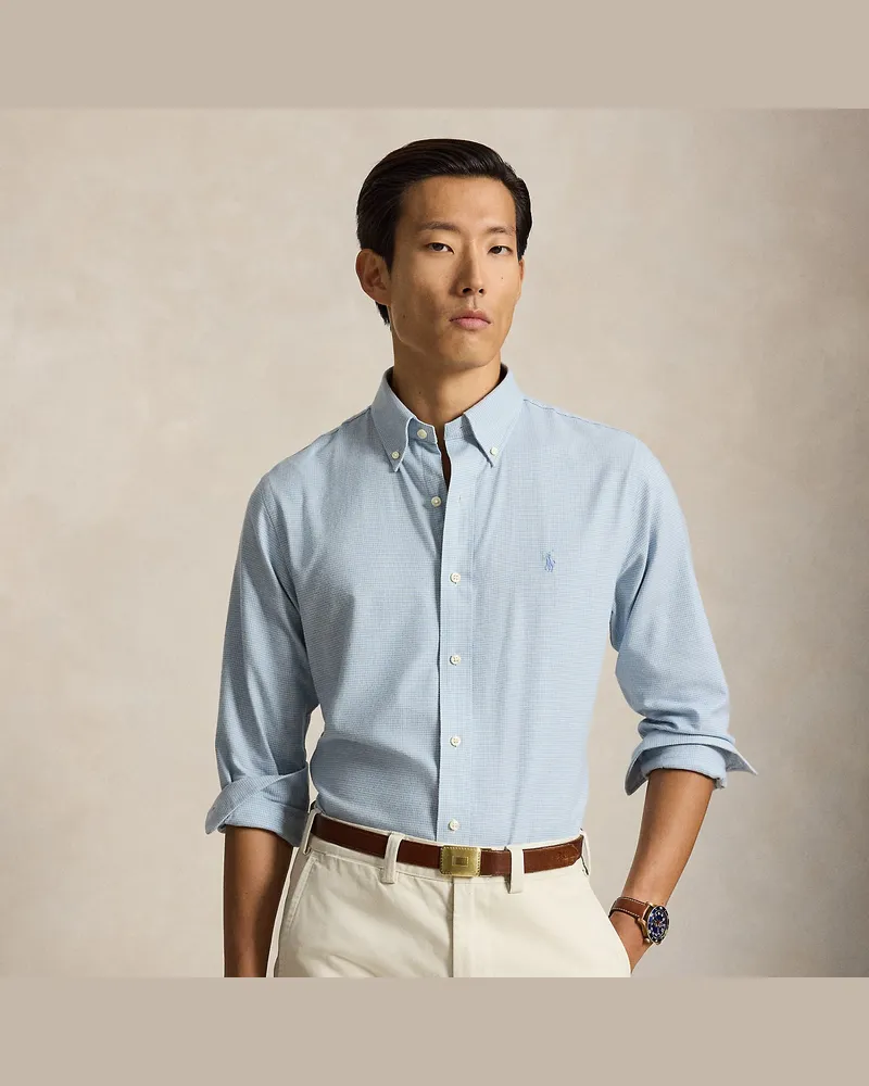 Ralph Lauren Custom-Fit Performance-Hemd aus Twill White