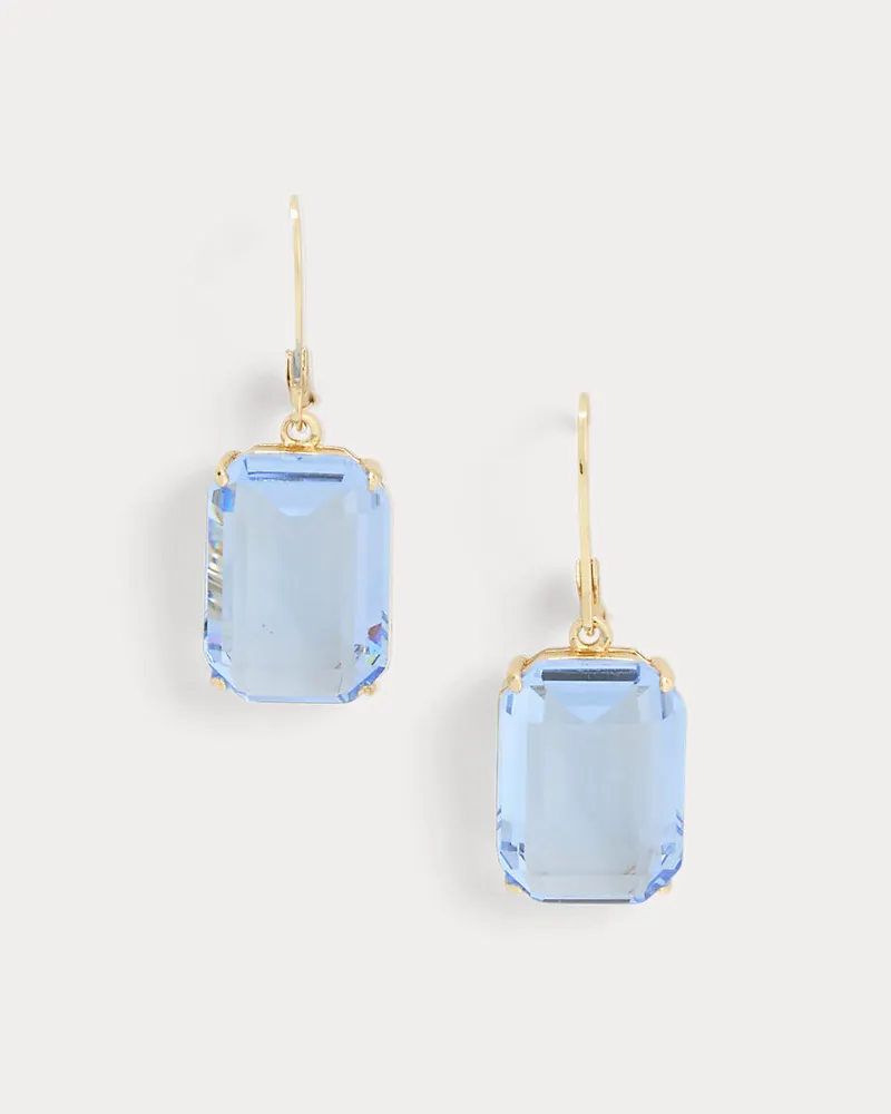 Ralph Lauren Vergoldete Ohrringe mit Ziersteinen Gold