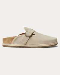 Ralph Lauren Clog-Sandale Turbach aus Wildleder Cream