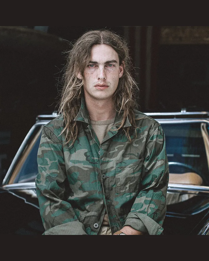 Ralph Lauren Ripstop-Hemd mit Camouflage Multi