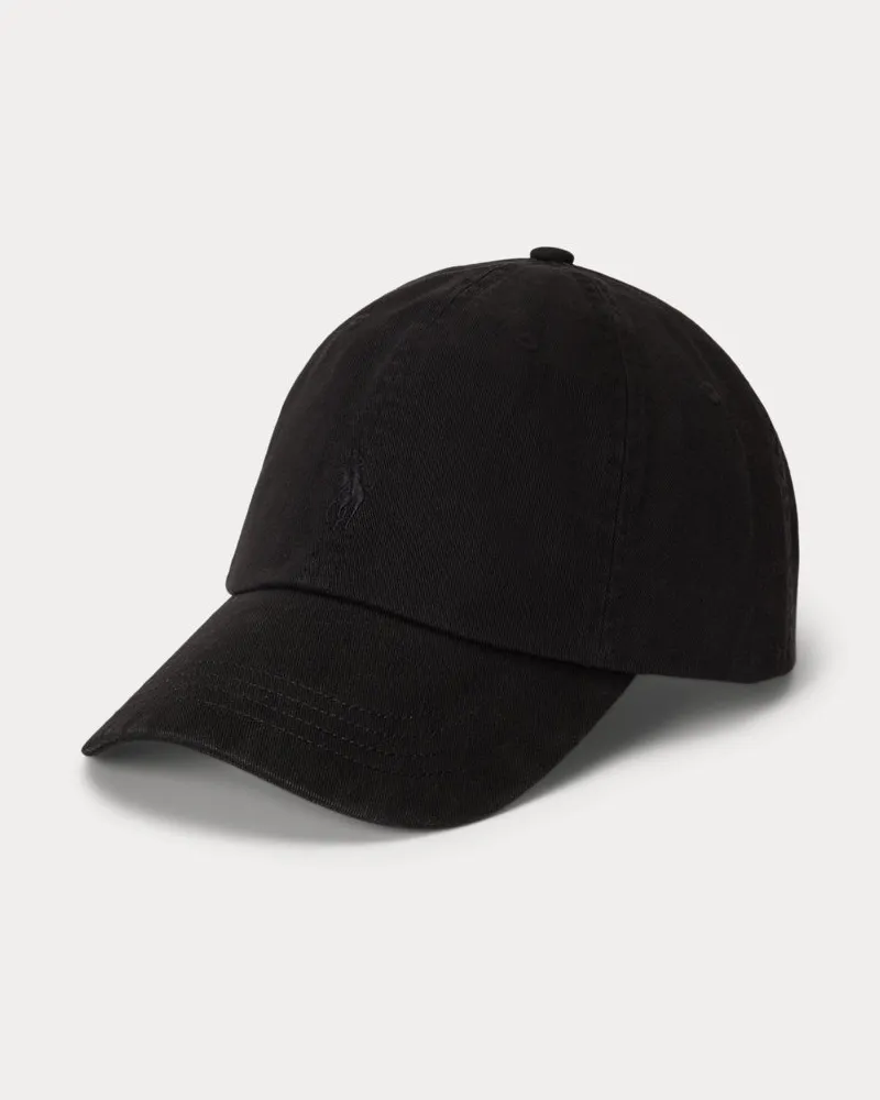 Ralph Lauren Baseballkappe aus Twill Black