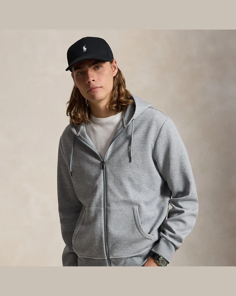 Ralph Lauren Doppellagige Kapuzenjacke Grey