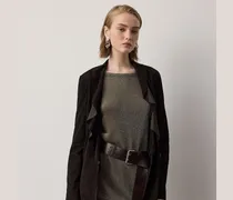 Lammwildlederjacke Heddie mit Rüschen