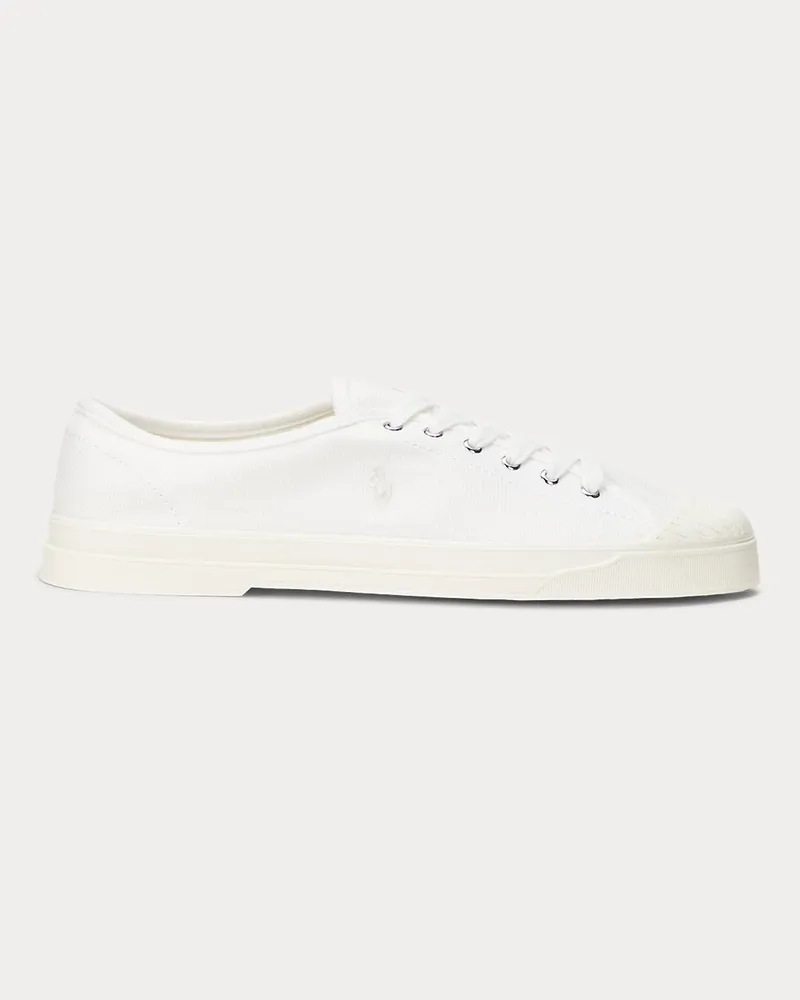 Ralph Lauren Sneaker Essence 100 aus Segeltuch White