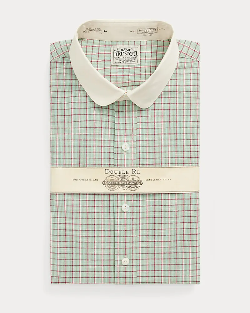 Ralph Lauren Kariertes Slim-Fit Ratière-Hemd Green