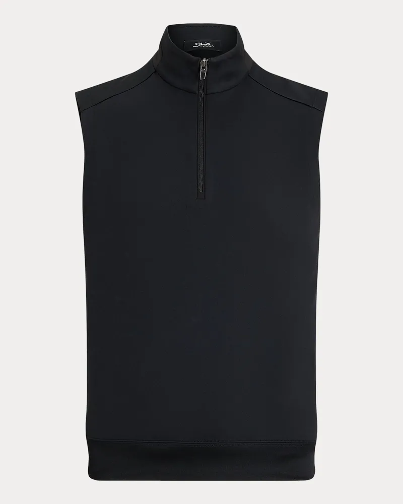 Ralph Lauren Weste mit Viertelreißverschluss Black