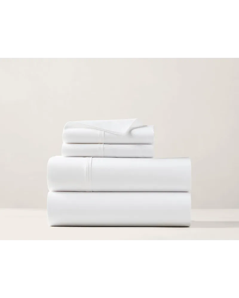 Ralph Lauren Home RL-Bettwäsche aus 464er-Perkal White