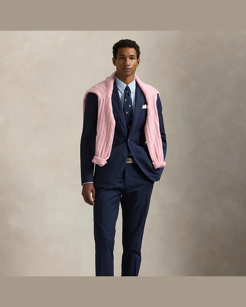 Ralph Lauren Anzughose aus Stretchchino Blue