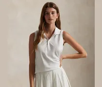 Classic-Fit ärmelloses Poloshirt