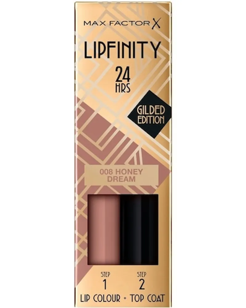 Max Factor Make-Up Lippen Gilded EditionLipfinity 8 Honey Dream 