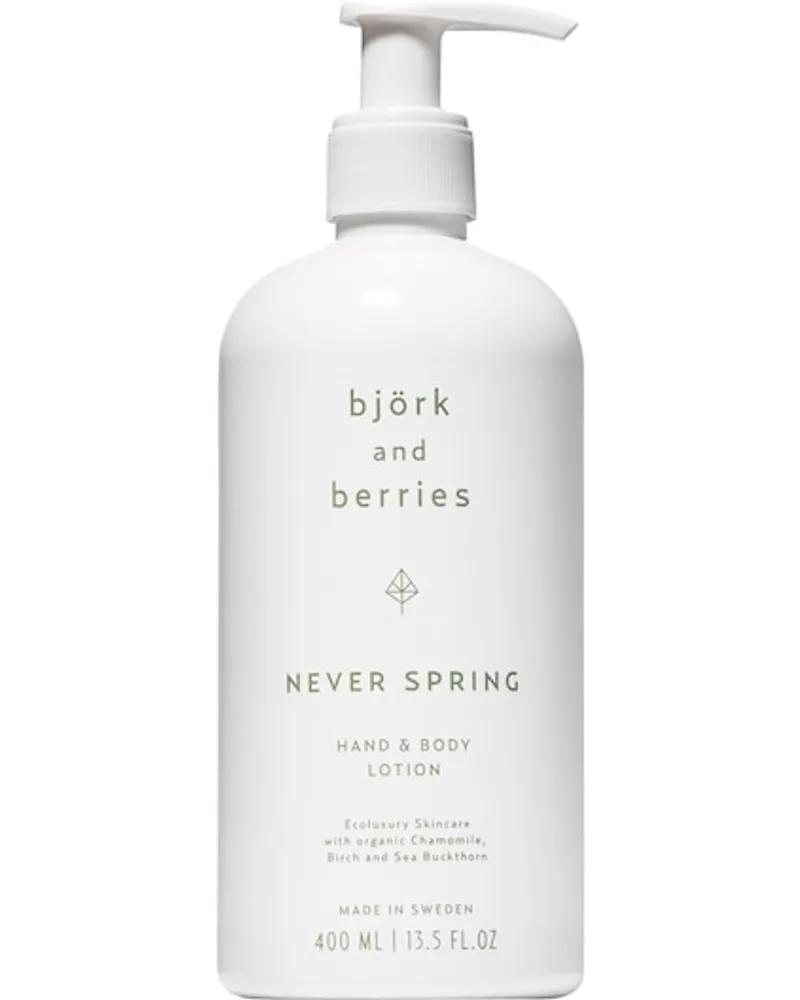 Björk & Berries Collection Never Spring Hand & Body Lotion 