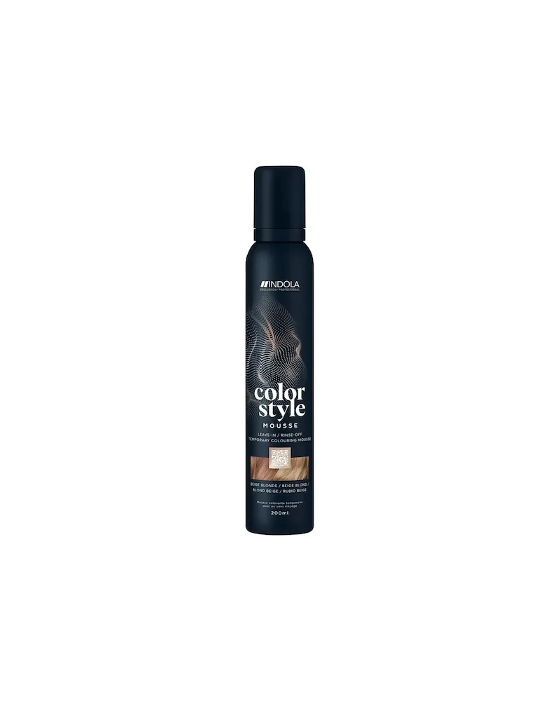 Indola Semi-permanente-Haarfarbe Color-Style-MousseBeige Blonde 132,50 € / 1 l 