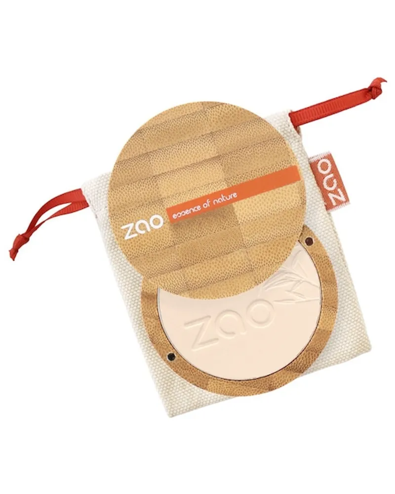 Zao Gesicht Mineral Puder Bamboo Compact Powder Nr. 305 Milk Chocolate 