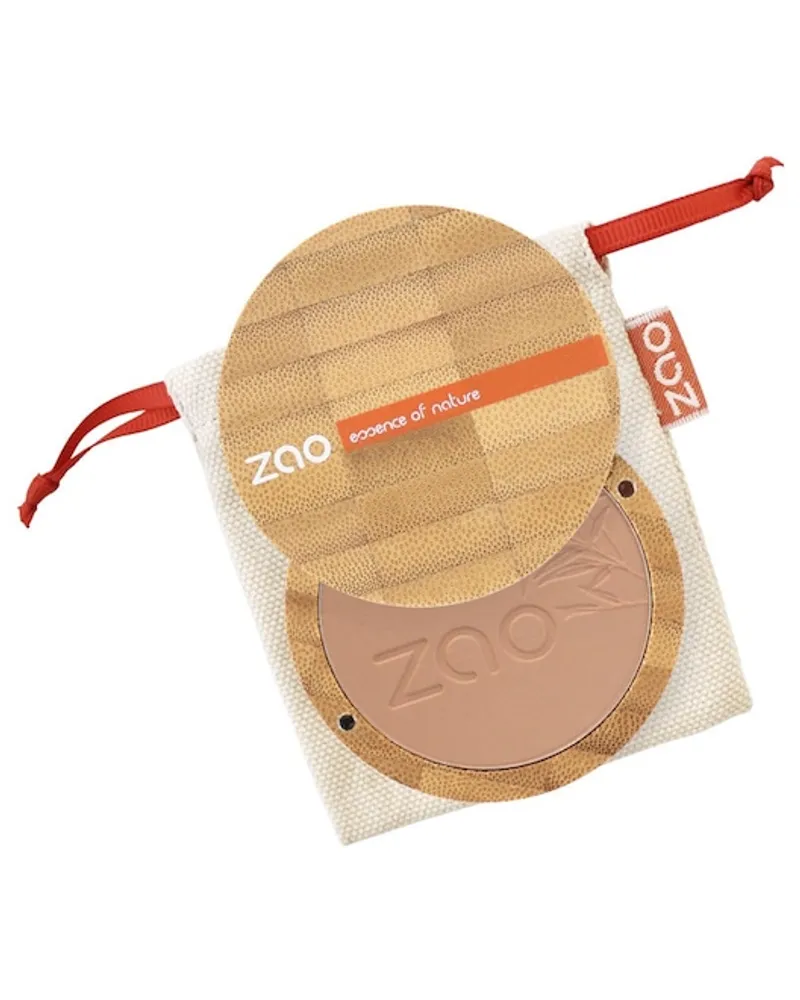 Zao Gesicht Mineral Puder Bamboo Compact Powder Nr. 305 Milk Chocolate 