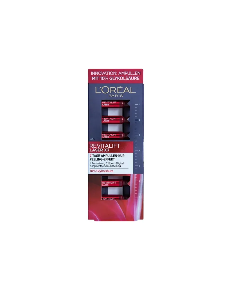 L'Oréal LOreal-Paris Gesichtspflege SerenLaser x3 7 Tage Ampullen 