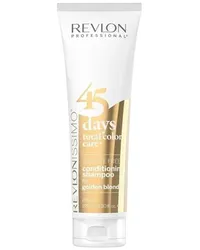 Revlon Haarpflege Revlonissimo 45 Days Shampoo & Conditioner Golden Blondes 