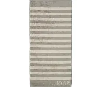 Handtücher Classic Stripes Handtuch Graphit 50 x 100 cm