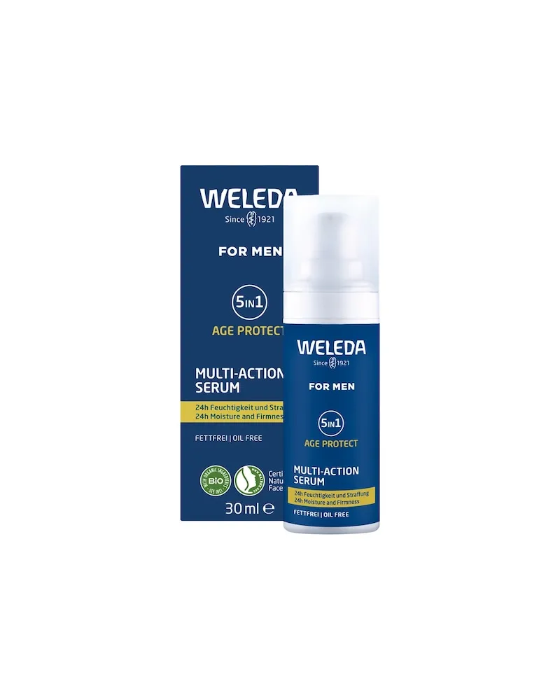 Weleda Herrenpflege FeuchtigkeitspflegeFür 24h-Feuchtigkeit und straffe HautFor Men 5in1 Multi-Action Serum 388,67 € / 1 l 