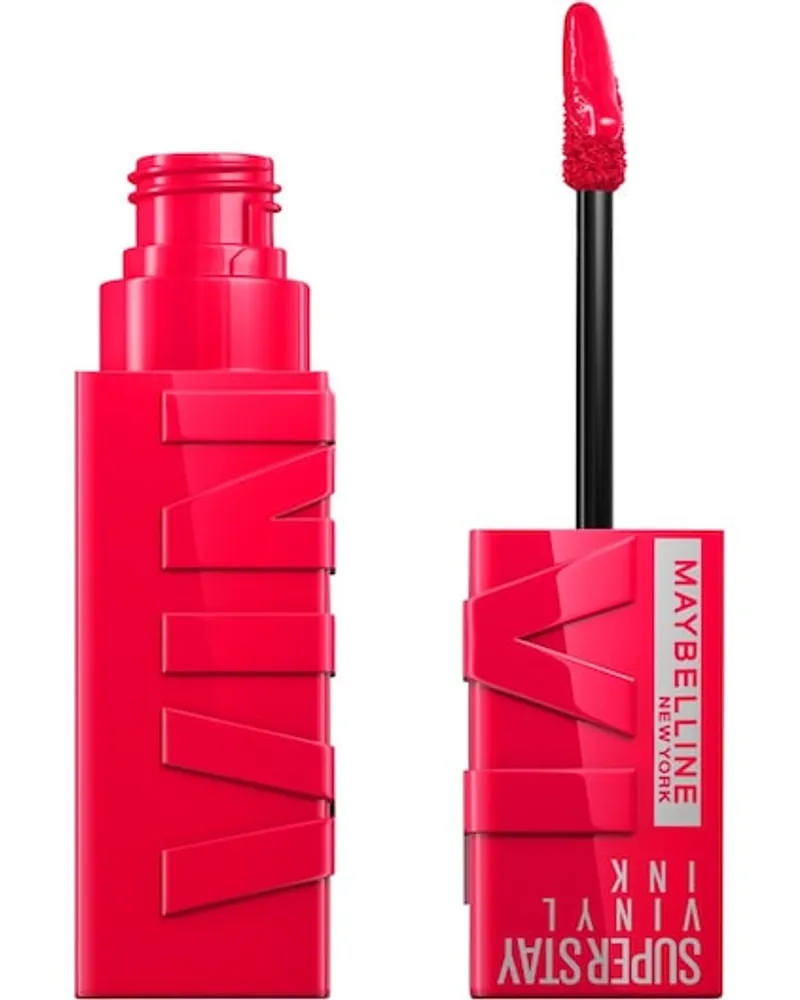 Maybelline Lippen Make-up Lipgloss Super Stay Vinyl Ink 100 Charmed 