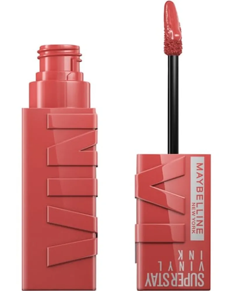 Maybelline Lippen Make-up Lipgloss Super Stay Vinyl Ink 100 Charmed 