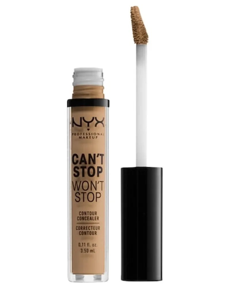 NYX Cosmetics Gesichts Make-up Concealer Can't Stop Won't Stop Contour Concealer Nr. 24 Deep Espresso 