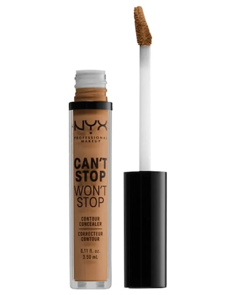 NYX Cosmetics Gesichts Make-up Concealer Can't Stop Won't Stop Contour Concealer Nr. 24 Deep Espresso 