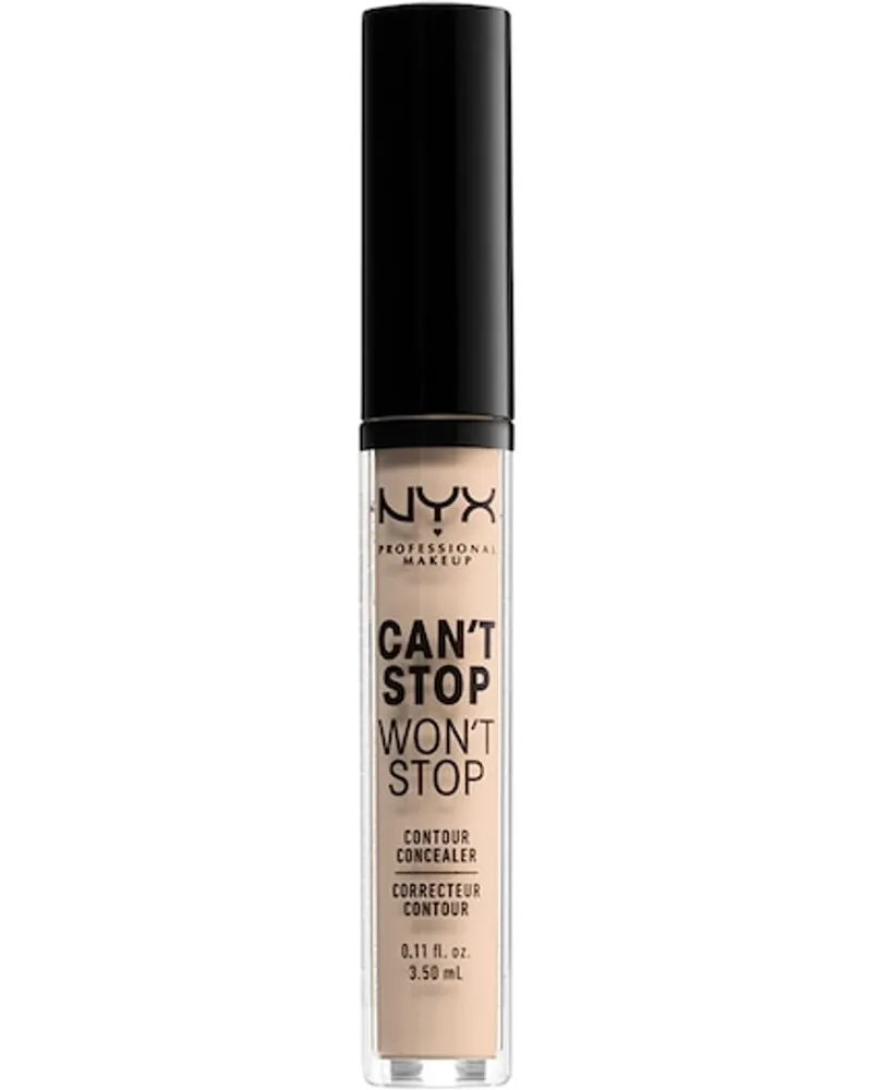 NYX Cosmetics Gesichts Make-up Concealer Can't Stop Won't Stop Contour Concealer Nr. 24 Deep Espresso 