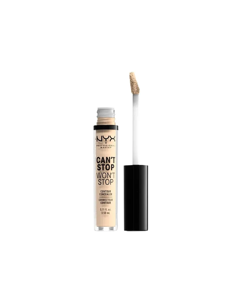 NYX Cosmetics Gesichts Make-up Concealer Can't Stop Won't Stop Contour Concealer Nr. 16 Warm Caramel 