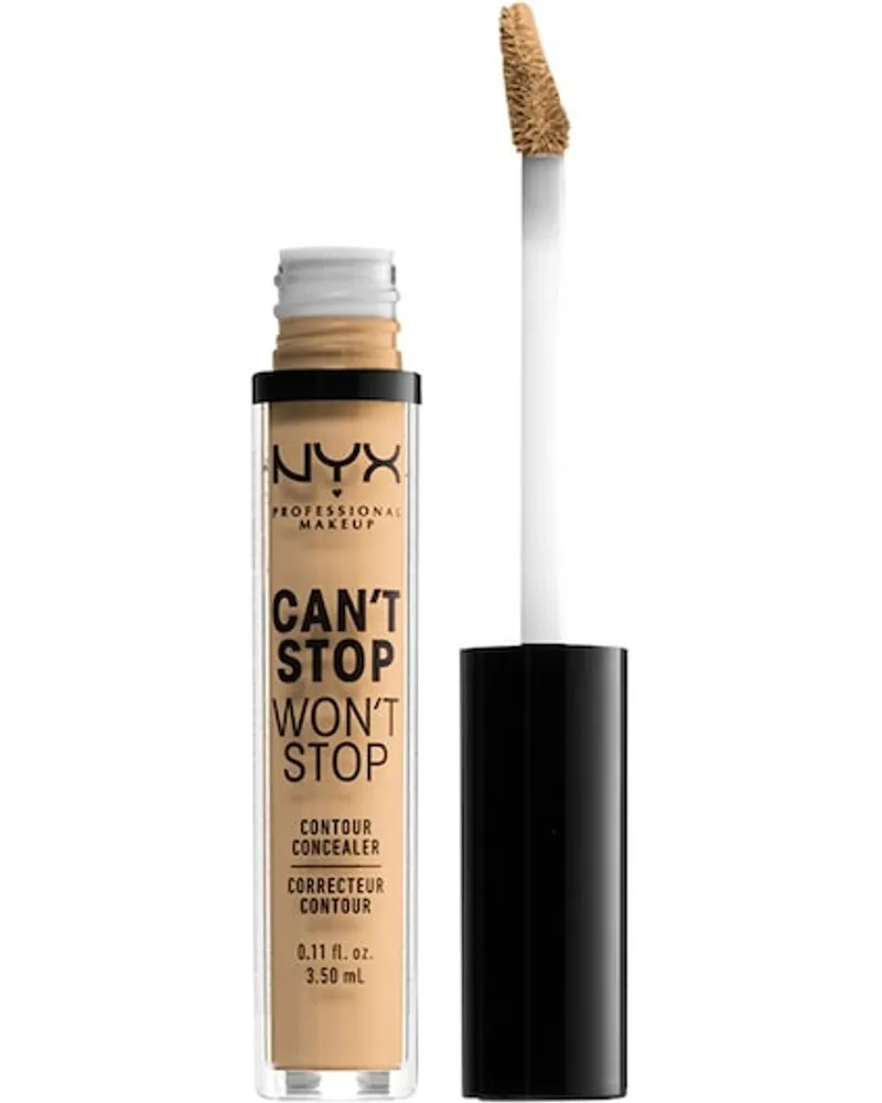 NYX Cosmetics Gesichts Make-up Concealer Can't Stop Won't Stop Contour Concealer Nr. 24 Deep Espresso 