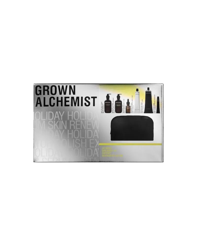 Grown Alchemist Grown-Alchemist Gesichtspflege ReinigungUltimate Discovery Kit Gentle Gel Facial Cleanser 100 ml + Body Cleanser 100 ml + Skin Renewal Serum 25 ml + Body Cream 120 ml + Skin Renewal Day Cream 65 ml + Lip Balm 12 ml 107,27 