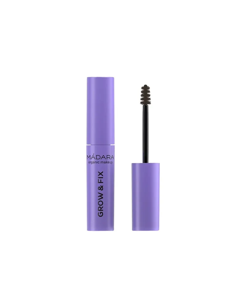 MÁDARA MADARA Make-up AugenGrow & Fix Tinted Brow Gel 04 Dark Brown 