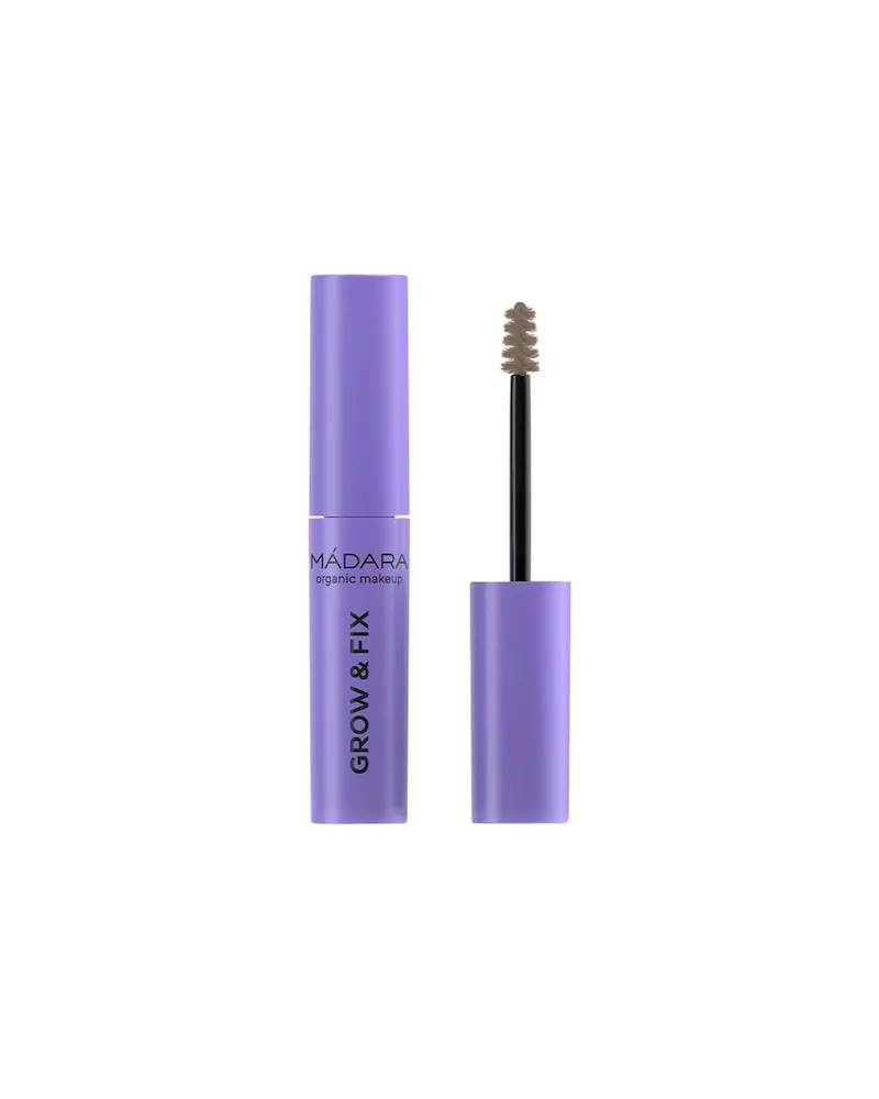 MÁDARA MADARA Make-up AugenGrow & Fix Tinted Brow Gel 04 Dark Brown 