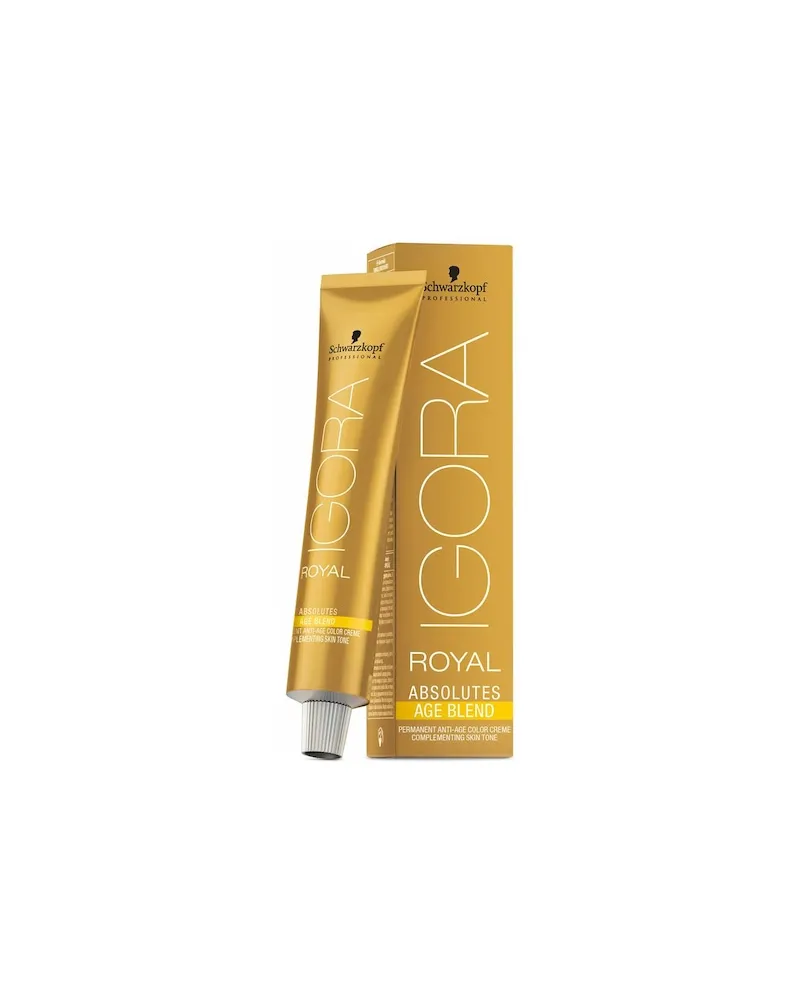 Schwarzkopf Haarfarben Igora Royal Absolutes Permanent Anti-Age Color Creme 6-80 Dunkelblond Rot Natur 