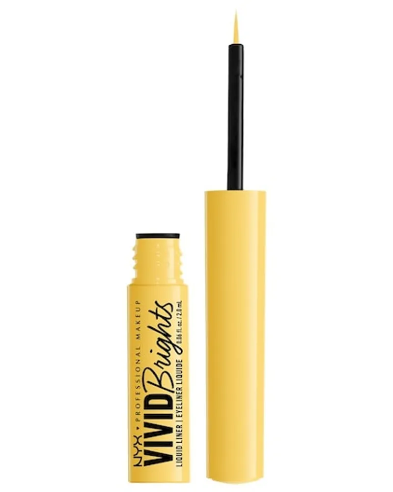 NYX Cosmetics Augen Make-up Eyeliner Vivid Bright Liquid Liner 001 Cyan Simp 