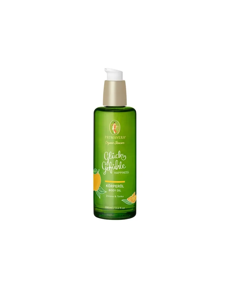 Primavera Koerperpflege KoerperoeleGlücksgefühleKörperöl 219,00 € / 1 l 