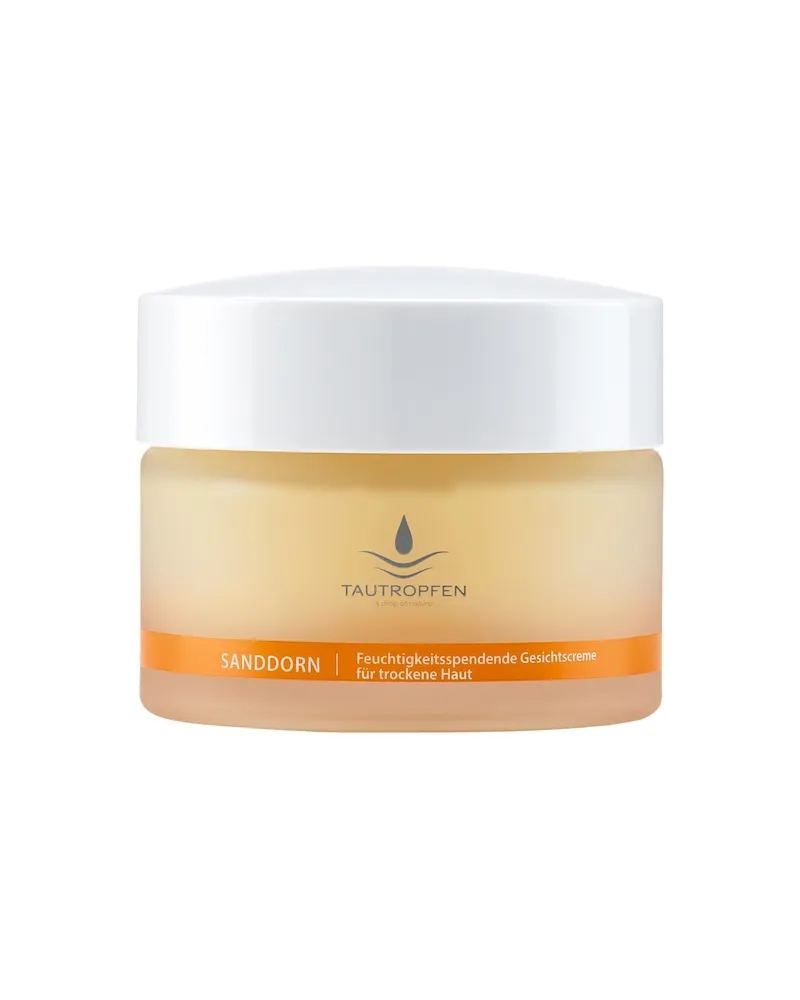 Tautropfen Pflege Sanddorn-Nourishing-SolutionsFeuchtigkeitsspendende Gesichtscreme 618,00 € / 1 l 