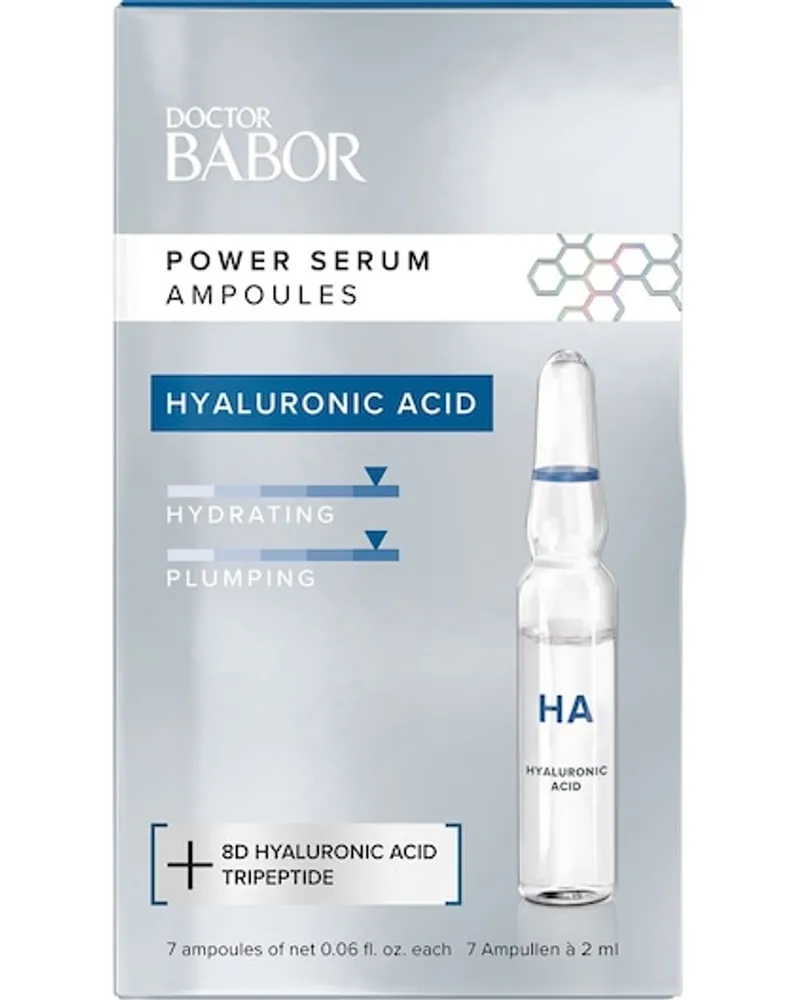 Babor Gesichtspflege Ampoule Concentrates Hyaluronic Acid Power Serum Ampoules 