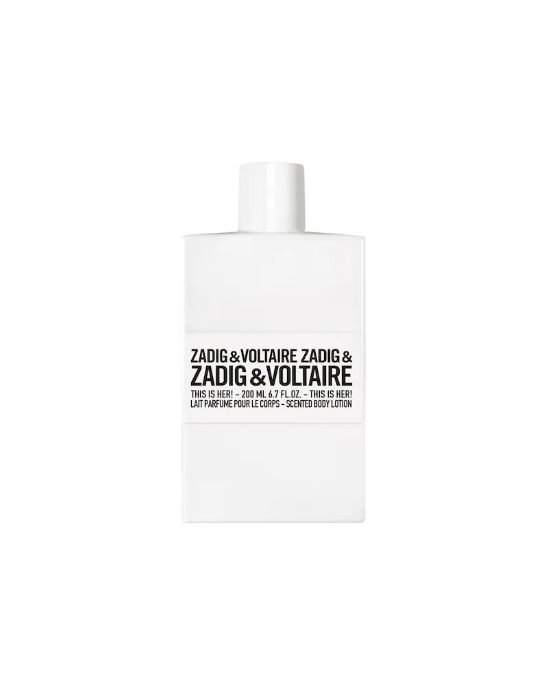 Zadig & Voltaire Zadig-Voltaire Damenduefte This-is-Her!Body Lotion 164,05 € / 1 l 