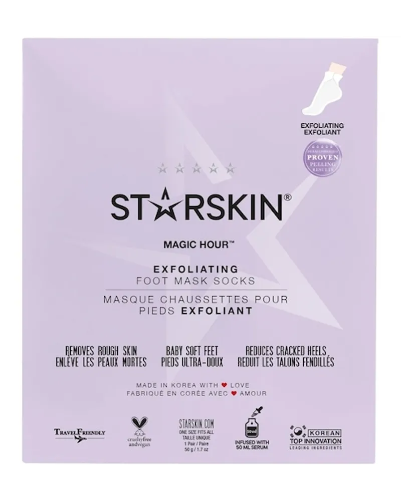 STARSKIN Masken Hand & Fuß Magic HourExfoliating Foot Mask Socks 1 Paar 