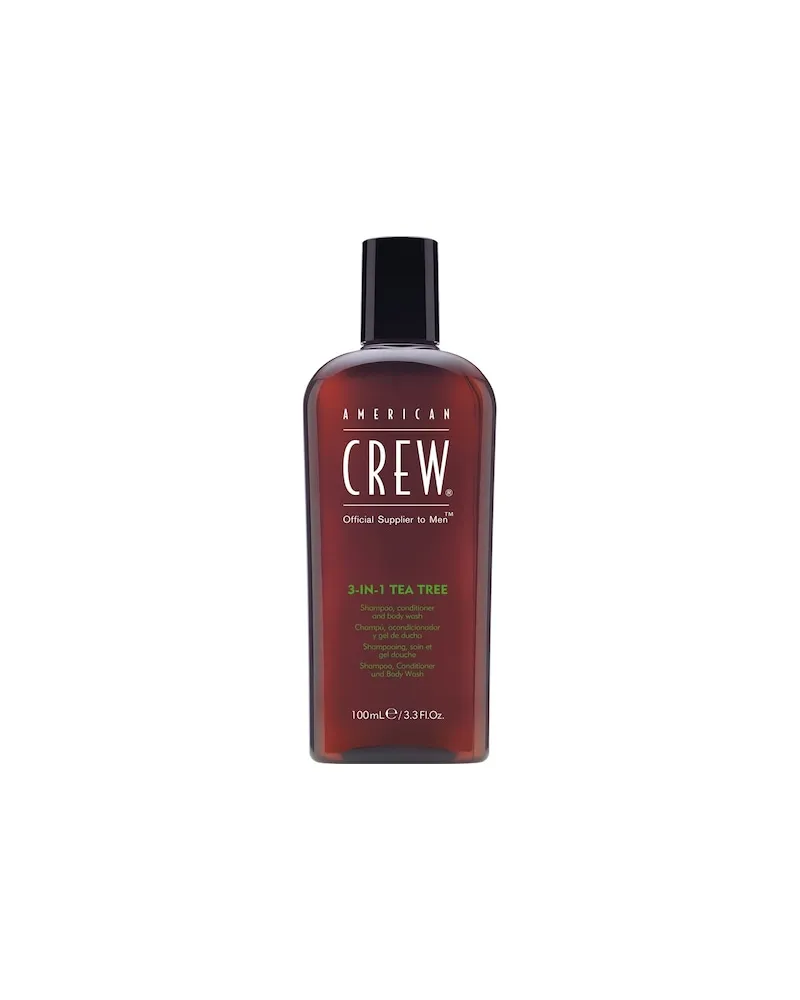 American Crew American-Crew Haare,-Koerper-Gesicht Haarpflege-Koerperpflege3-in-1 Tea Tree Refreshing Shampoo, Conditioner and Body Wash 22,09 € / 1 l 