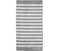 Handtücher Classic Stripes Duschtuch Silber 80 x 150 cm