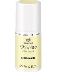 alessandro Nägel Striplac Peel Or Soak - Vegan Electric Fruits 828 Lemon Ice 