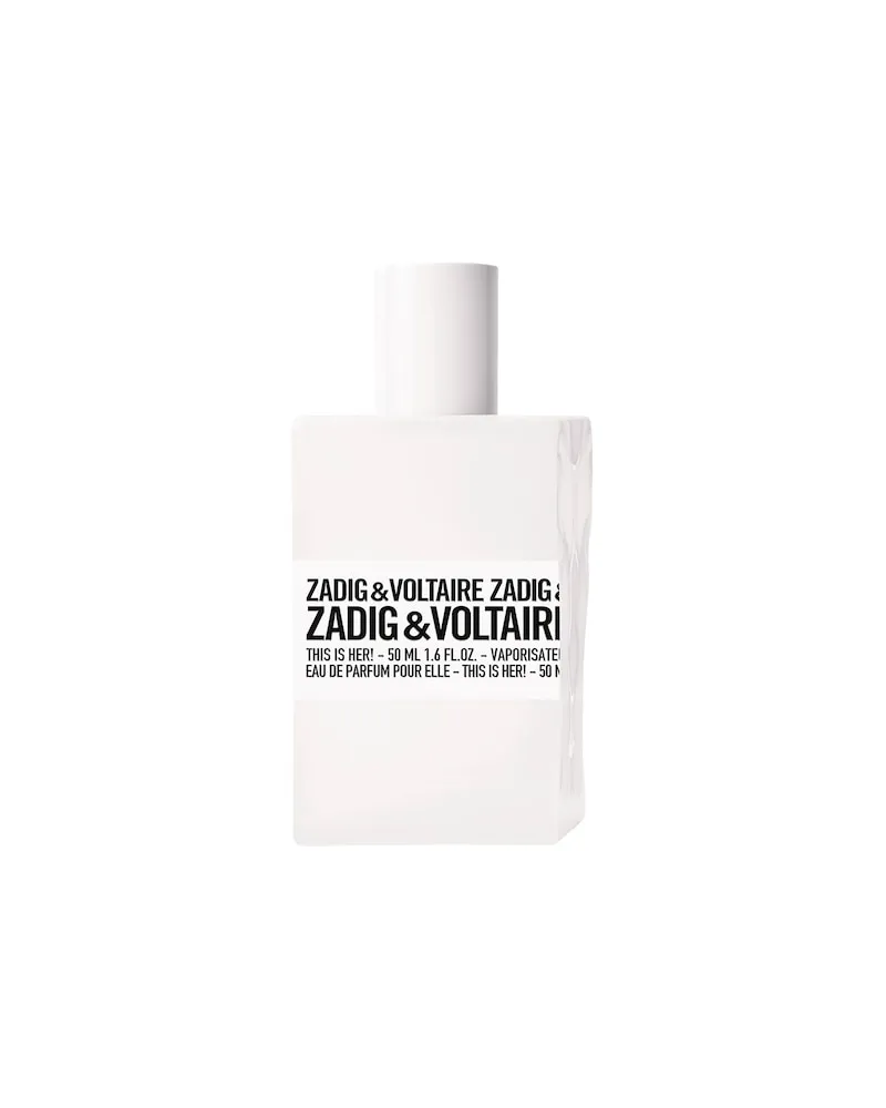 Zadig & Voltaire Zadig-Voltaire Damenduefte This-is-Her!Eau de Parfum Spray Nachfüllung 573,00 € / 1 l 