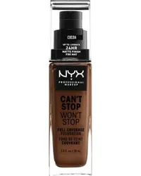 NYX Cosmetics Gesichts Make-up Foundation Can't Stop Won't Stop Foundation Nr. 27 Honey 