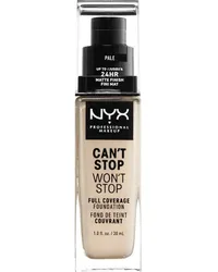 NYX Cosmetics Gesichts Make-up Foundation Can't Stop Won't Stop Foundation Nr. 27 Honey 