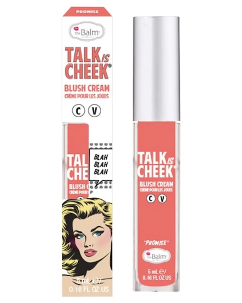 the Balm Gesicht Blush Talk is Cheek Cream Blush Promise 