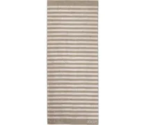 Handtücher Classic Stripes Saunatuch Sand 80 x 200 cm