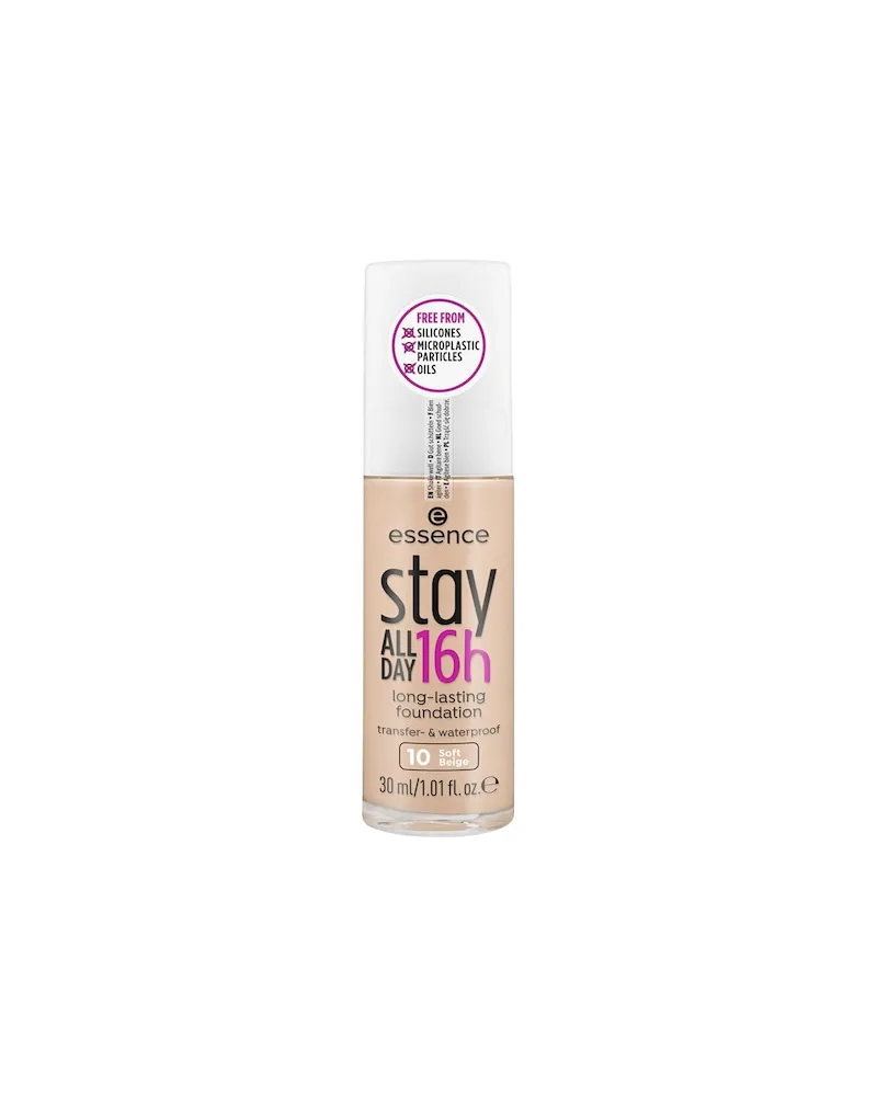 essence Teint Make-upStay All Day16 h Long-Lasting Foundation Nr. 10 Soft Beige 143,00 € / 1 l 