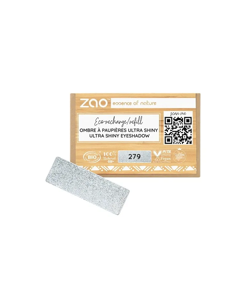 Zao Augen Lidschatten-PrimerUltra Shiny Eyeshadow Refill 285 Pink Metal 